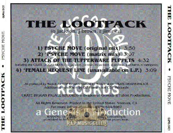 The Lootpack - Psyche Move: CD | Rap Music Guide